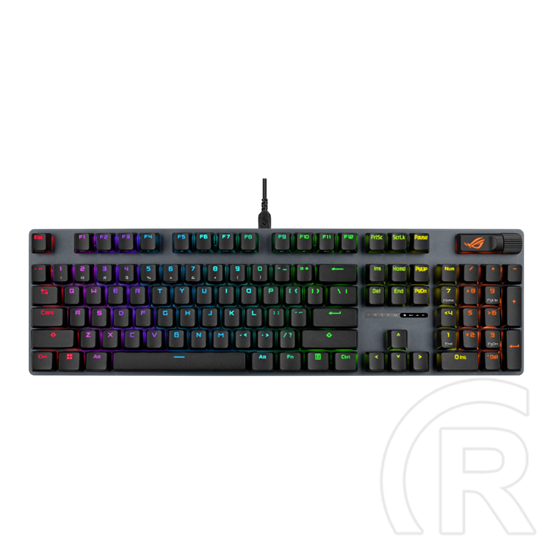 Asus ROG Strix Scope II NX Snow billentyűzet (HU, fekete)