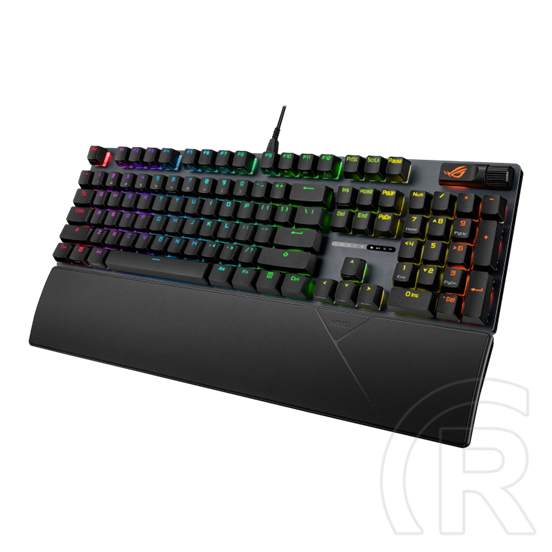 Asus ROG Strix Scope II NX Snow billentyűzet (HU, fekete)