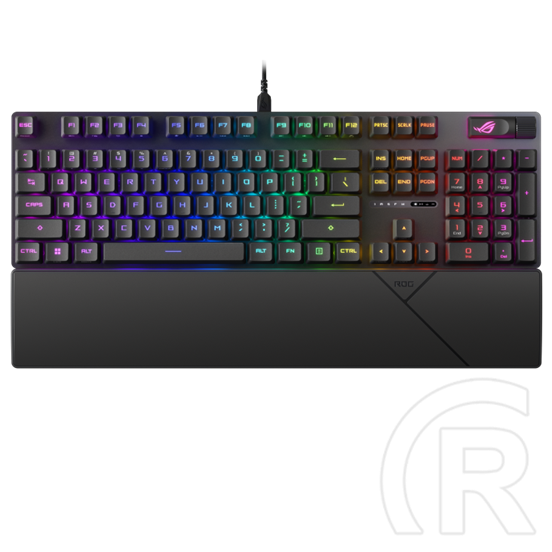 Asus ROG Strix Scope II RX Billentyűzet (HU, USB, fekete)
