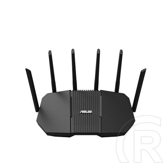 Asus RT-BE90U router (WiFi 7, tri band, 9400 Mbps, 1 x 2,5 Gbps WAN, 3 x 2,5 Gbps LAN, USB 3.2 Gen1, 6 külső antenna, Ai
