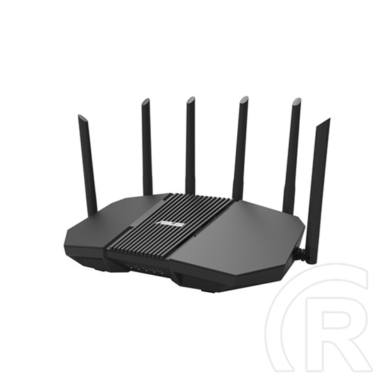 Asus RT-BE90U router (WiFi 7, tri band, 9400 Mbps, 1 x 2,5 Gbps WAN, 3 x 2,5 Gbps LAN, USB 3.2 Gen1, 6 külső antenna, Ai
