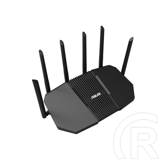 Asus RT-BE90U router (WiFi 7, tri band, 9400 Mbps, 1 x 2,5 Gbps WAN, 3 x 2,5 Gbps LAN, USB 3.2 Gen1, 6 külső antenna, Ai