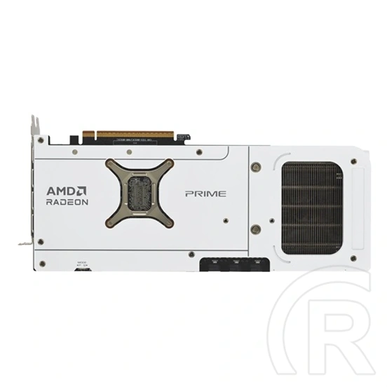Asus Radeon RX 9070 XT Prime OC VGA (PCIe 5.0, 16 GB GDDR6, 3xDP+HDMI, 3x8-pin, fehér)
