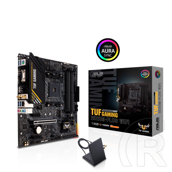 Asus TUF GAMING A520M-PLUS WIFI (mATX, AM4)