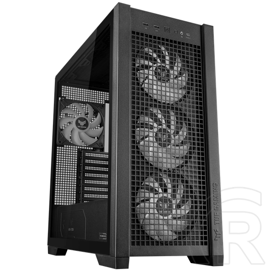 Asus TUF GAMING GT302 ARGB (ATX, ablakos, fekete)