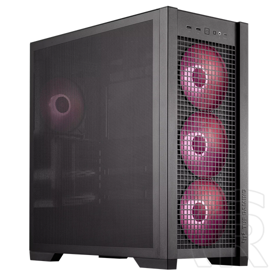Asus TUF GAMING GT302 ARGB (ATX, ablakos, fekete)