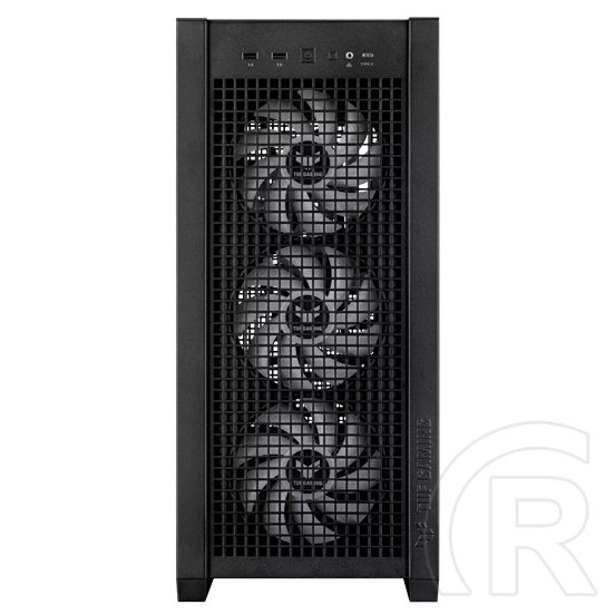 Asus TUF GAMING GT302 ARGB (ATX, ablakos, fekete)