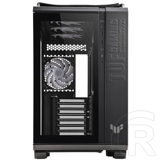 Asus TUF Gaming GT502 Plus ház (ATX, üvegfalú, fekete)