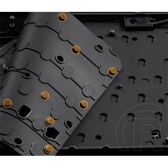 Asus TUF Gaming K3 Gen II Red RGB mechanikus gamer billentyűzet (HU, Red switch, USB)