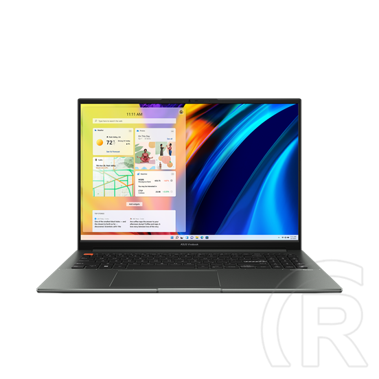 Asus Vivobook S16X OLED notebook (16", Ryzen 7 6800HS, 16GB RAM, 512GB SSD, Windows 11 home, szürke)