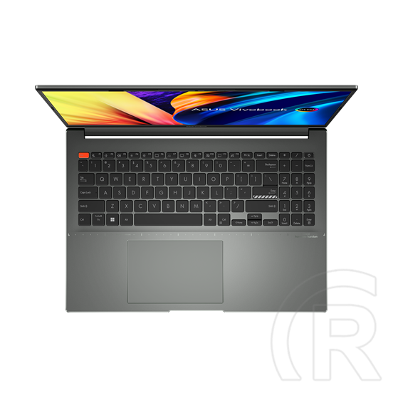 Asus Vivobook S16X OLED notebook (16", Ryzen 7 6800HS, 16GB RAM, 512GB SSD, Windows 11 home, szürke)