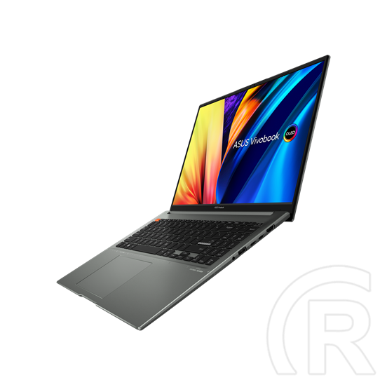 Asus Vivobook S16X OLED notebook (16", Ryzen 7 6800HS, 16GB RAM, 512GB SSD, Windows 11 home, szürke)
