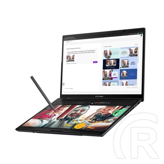 Asus Zenbook Duo UX8406CA-PZ144W (14",Arl H Core U. 7, 16GB RAM, 1TB M.2, WIN11H, szürke)