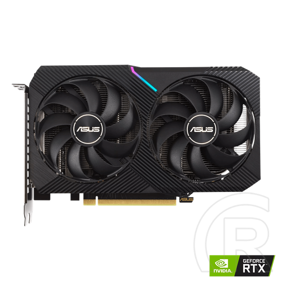 Asus Dual GeForce RTX 3060 V2 OC VGA (PCIe 4.0, 12 GB GDDR6, 192 bit, 3xDP+HDMI)