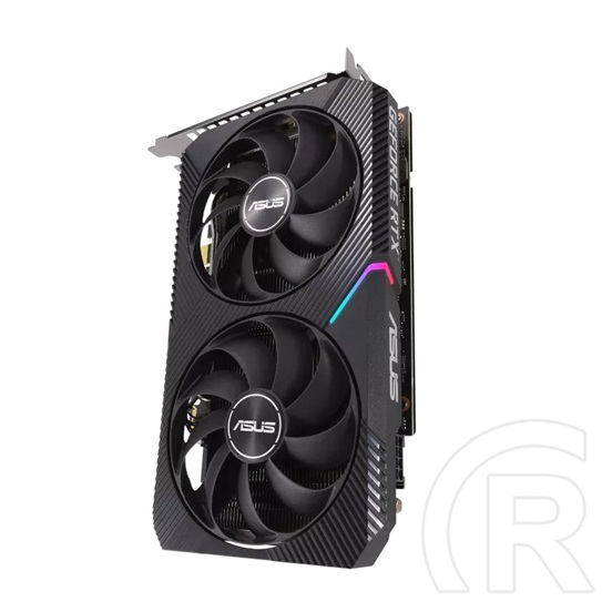 Asus nVidia Geforce RTX 3060 Dual V2 OC VGA (PCIe 4.0, 12 GB GDDR6, 192 bit, 3xDP+HDMI, aktív hűtő)