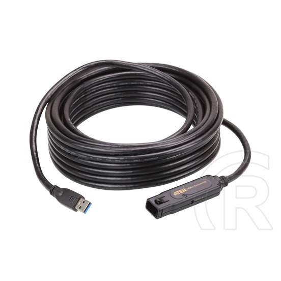 Aten USB 3.1 aktív hosszabbító kábel (A-A, 10 m, fekete)
