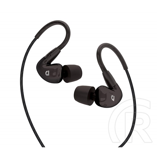 AudioFly AF100C univerzális In-Ear Monitor mikrofonos fülhallgató (fekete)
