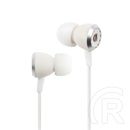 AudioFly AF33C mikrofonos fülhallgató (fehér)