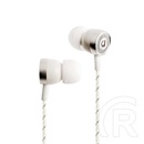 AudioFly AF45C mikrofonos fülhallgató (fehér)