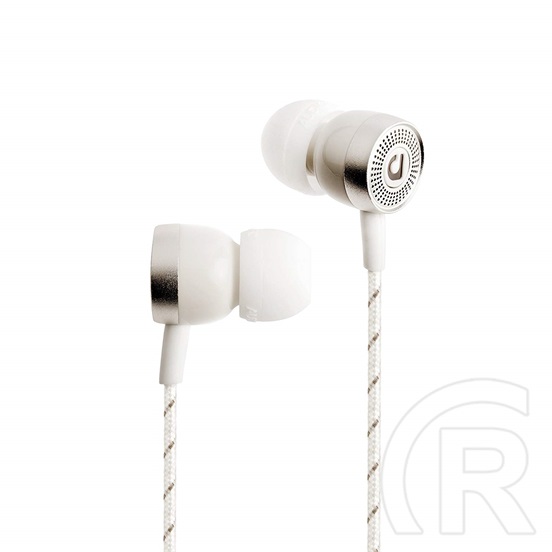 AudioFly AF45C mikrofonos fülhallgató (fehér)
