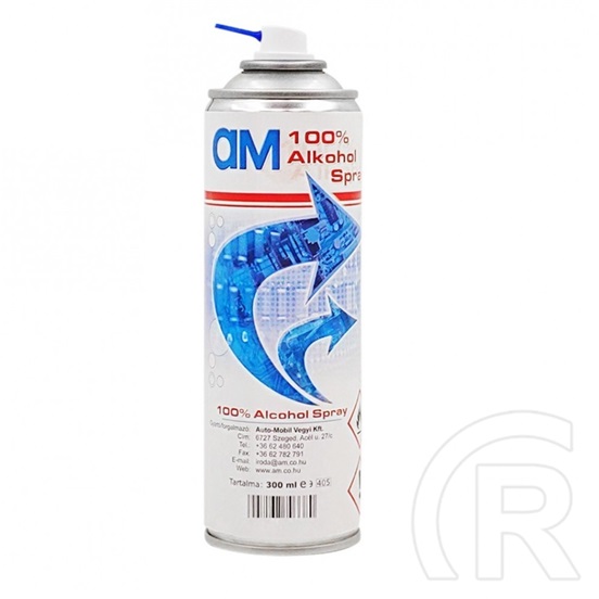 Automobil alalkoholos felület tisztító spray (100% alkohol, 300ml)
