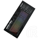 Avax GM03 Pro vezeték nélküli 98%-os mechanikus gamer billentyűzet (fekete, tri-mode, Gateron sárga, magyar kiosztás)