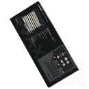 Avax GM03 Pro vezeték nélküli 98%-os mechanikus gamer billentyűzet (fekete, tri-mode, Gateron sárga, magyar kiosztás)