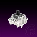 Avax Gateron G Pro 3.0 billentyűkapcsoló (3-pin, lineáris, gyárilag kenve, 35 db, átlátszó felső, fehér alsó, SMD-kompat