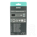 Avax HB600 CONNECT+ USB 3.0 hub (4xUSB 3.0, kompakt, fekete)