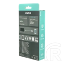 Avax HB611 Connect+ 5in1 Type-C hub (HDMI 4K/60Hz, Type-C bemenet, 2x USB 3.0, PD 100W)