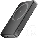 Avax PB600 Freely+ vésztöltő (10 000 mAh, 15W mágneses vezeték nélküli töltés, 20W USB-C (PD3.0), mellékelt USB-C kábel,