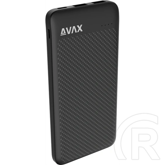 Avax pb220 lighty+ vésztöltő usb-c + 2×usb-a aljzat (20000mah, 20w pd, könnyű, repülőn felvihető, fekete)