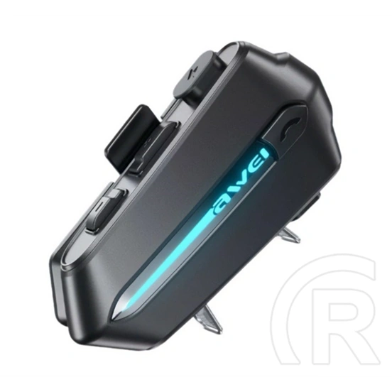 Awei VS-1 bluetooth fülhallgató sztereo (v5.4, tws, mikrofon, zajszűrő, bukósisakra, ipx6, fekete)