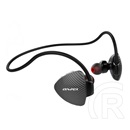 Awei a849bl bluetooth fülhallgató sztereo (v5.3, nyakba akasztható, mikrofon, felvevő gomb, sport, ipx4) fekete