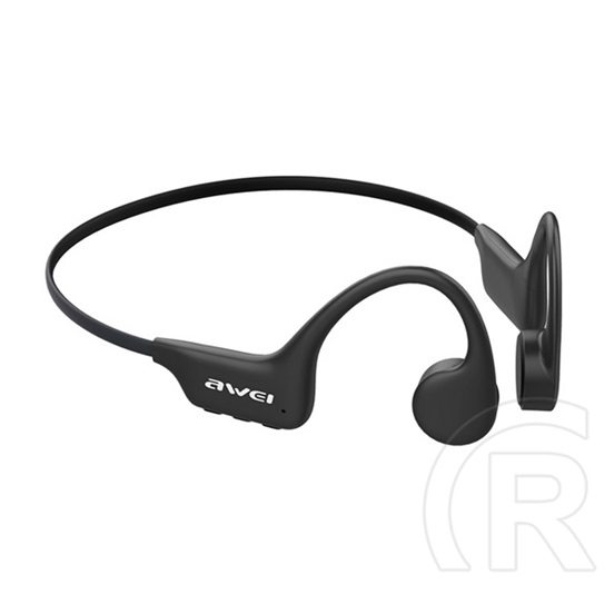 Awei a899bl bluetooth csontrezgéses fülhallgató sztereo (v5.2, tws, fülre akasztható, mikrofon, ipx8, sport) fekete