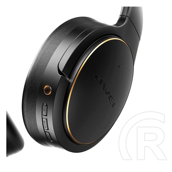 Awei at20 bluetooth fejhallgató sztereo (v6.0, mikrofon, aktív zajszűrő, összehajtható) fekete