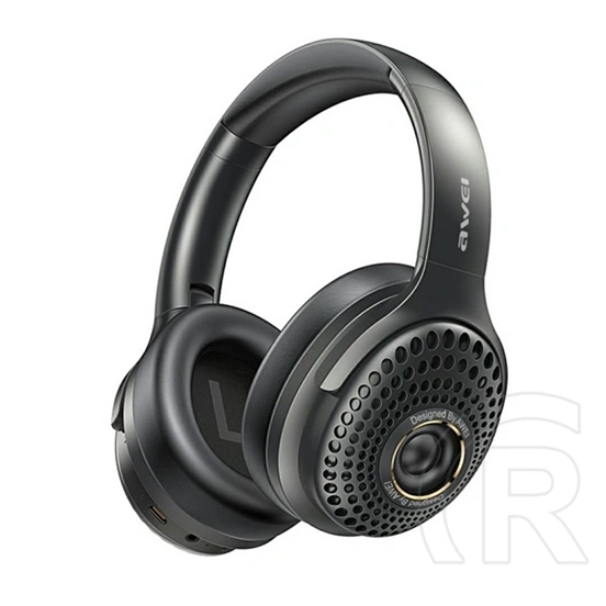 Awei at30 bluetooth fejhallgató sztereo (v6.0, mikrofon, tf kártyaolvasó, 3.5mm jack aljzat) fekete