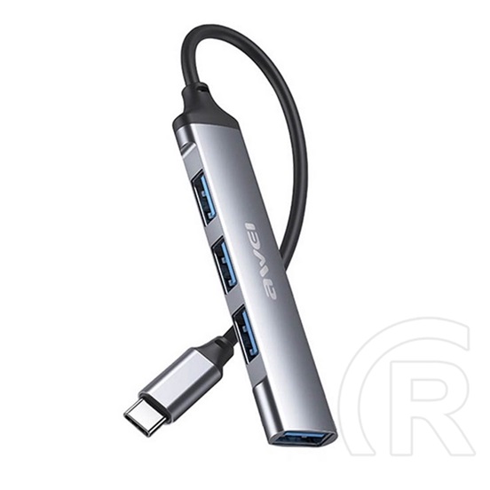 Awei 4in1 USB-C hub (4xUSB 2.0, 13 cm)