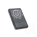 Awei p33k vésztöltő usb+type-c aljzat (10000mah, 22.5w, wireless, magsafe, pd gyorstöltő) fekete