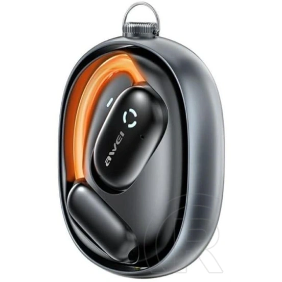 Awei tz13 bluetooth fülhallgató sztereo (v5.4, tws, fülre akasztható, aktív zajszűrő, mikrofon + töltőtok) fekete