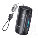 Awei wp-117 vésztöltő 3 type-c aljzat (10000mah, 22.5w, pd gyorstöltő + type-c kábel) fekete