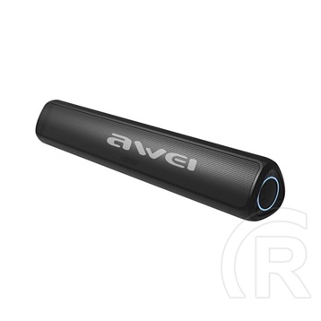 Awei y333 bluetooth hordozható hangszóró (v5.0, 1800mah akku, vízálló, 3.5mm jack, microsd, usb) fekete