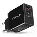 Axagon ACU-PQ22 fali töltő PD & Quick Charge 3.0 Dual USB Output 22W (fekete)
