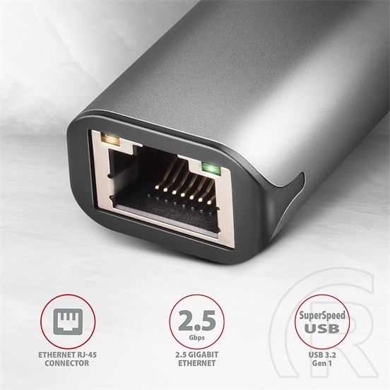 Axagon ADE-25RC SuperSpeed Gigabit Ethernet (USB c)