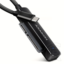 Axagon ADSA-FP2A USB-C 3.0 - 2,5" SATA3 dokkoló adapter (fekete)