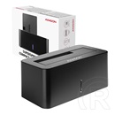 Axagon ADSA-SN SuperSpeed USB 3.2 Gen 1 Compact dokkoló (2,5" / 3,5", SATA3, USB 3.0, fekete)