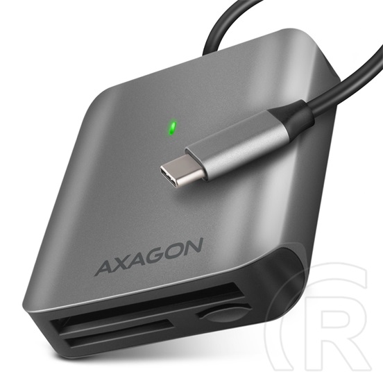 Axagon CRE-S3C SUPERSPEED USB C UHS-II Kártyaolvasó (fekete)