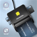 Axagon CRE-SM3SD Smart Card Flatreader (fekete)