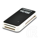 Axagon CRE-X1 USB 2.0 kártyaolvasó (fekete-fehér)