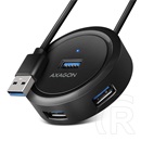 Axagon HUE-P1A (USB 3.2, fekete)